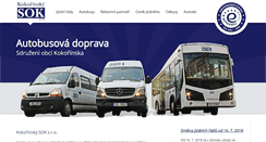 Desktop Screenshot of kokorinskysok.cz